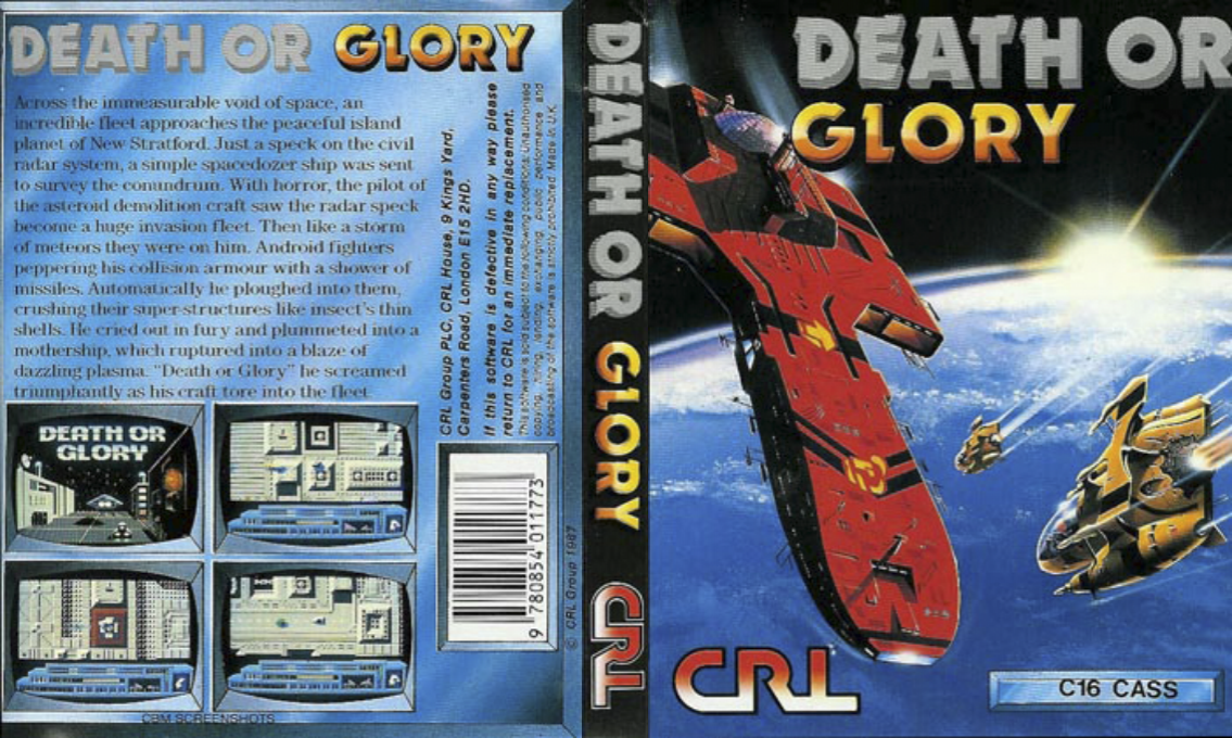 Death Or Glory — box-texture (EU)