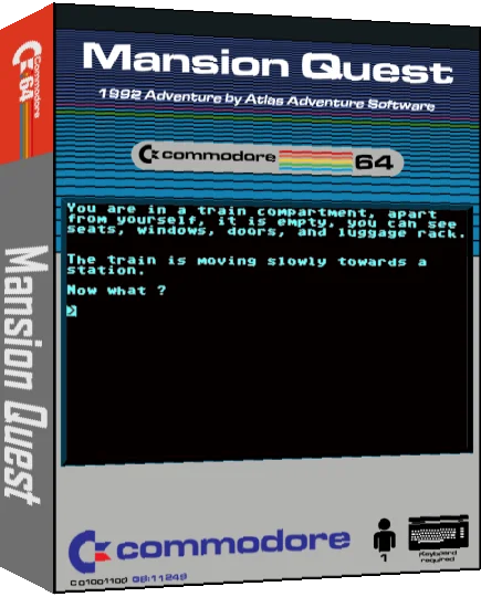 Mansion Quest — box-3D (CUS)