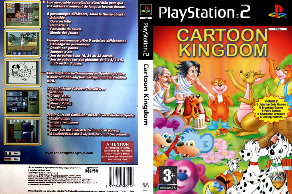 Cartoon Kingdom — box-texture (EU)