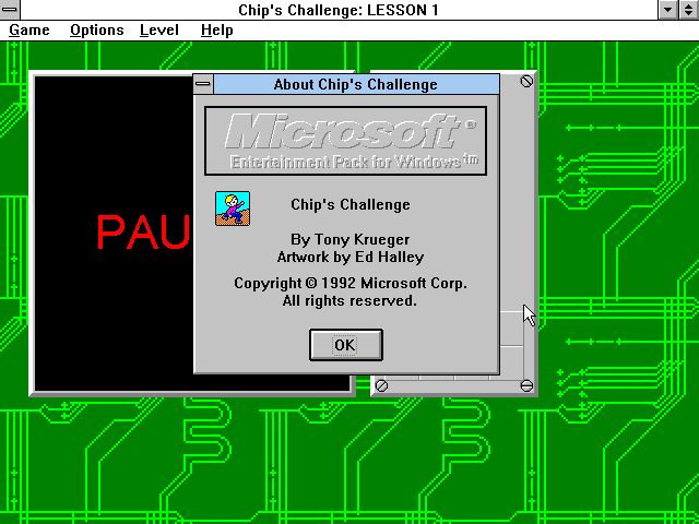 Chip's Challenge — sstitle (WOR)
