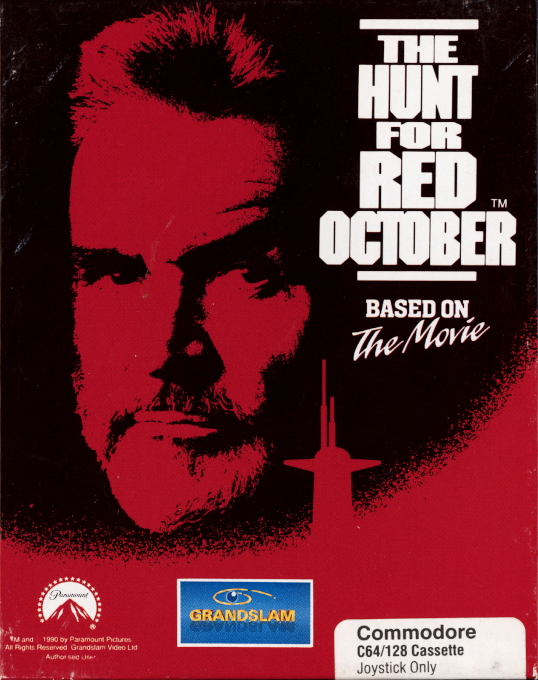 Hunt for Red October, The box art