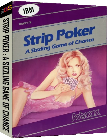 Strip Poker - A Sizzling Game Of Chance — box-3D (US)