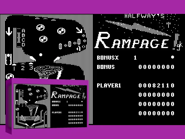 Rampage Pinball — mixrbv2 (WOR)