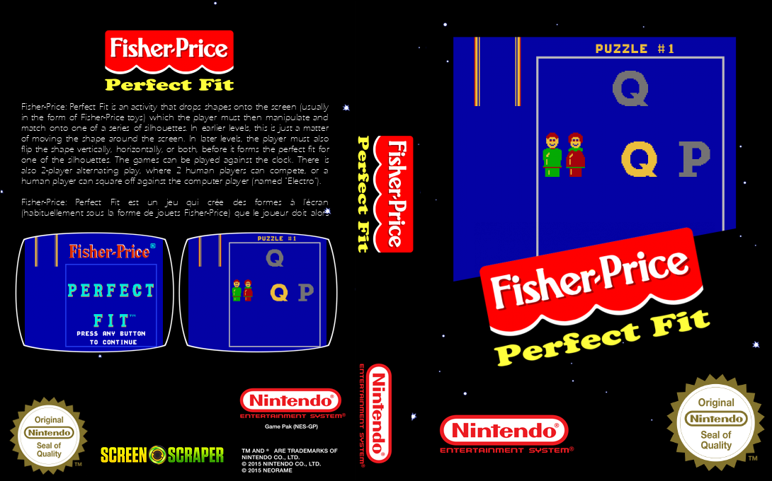Fisher-Price - Perfect Fit — box-texture (SS)