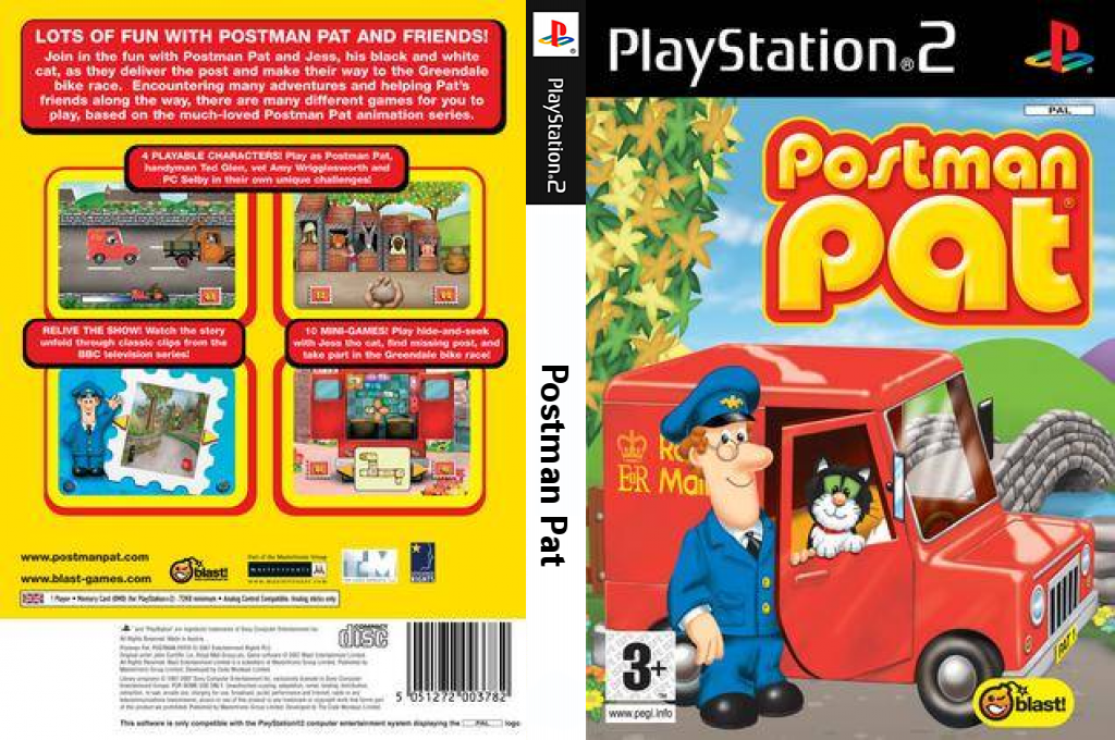 Postman Pat — box-texture (EU)