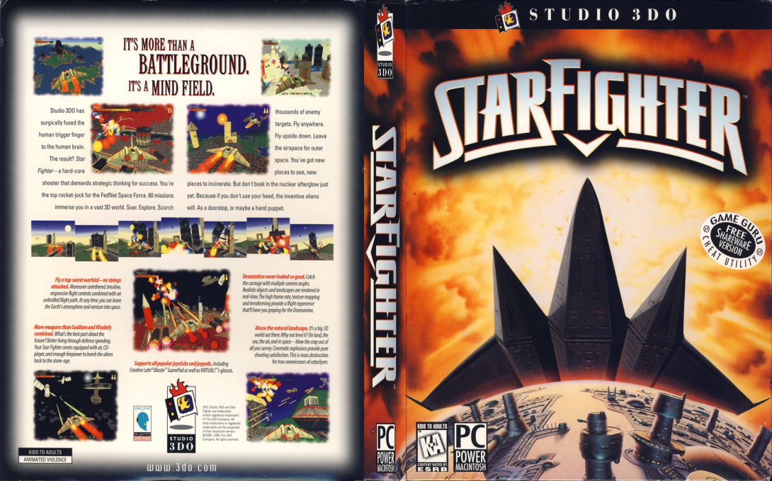 Starfighter 3000 — box-texture (US)