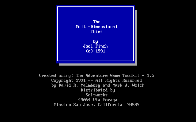 The Multi-Dimensional Thief box art