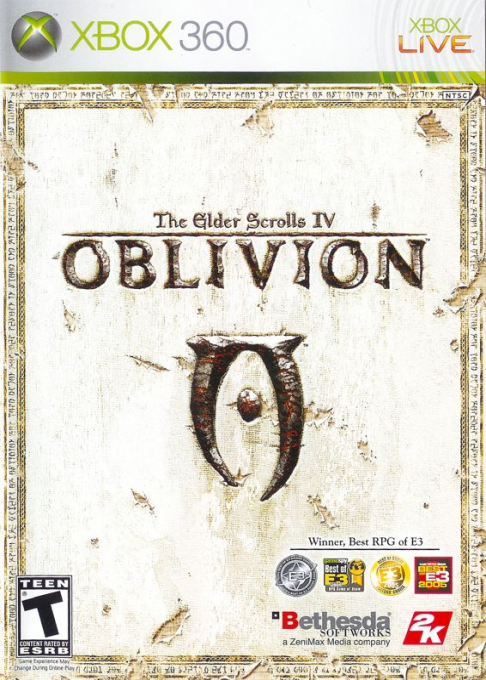 Elder Scrolls IV, The - Oblivion box art
