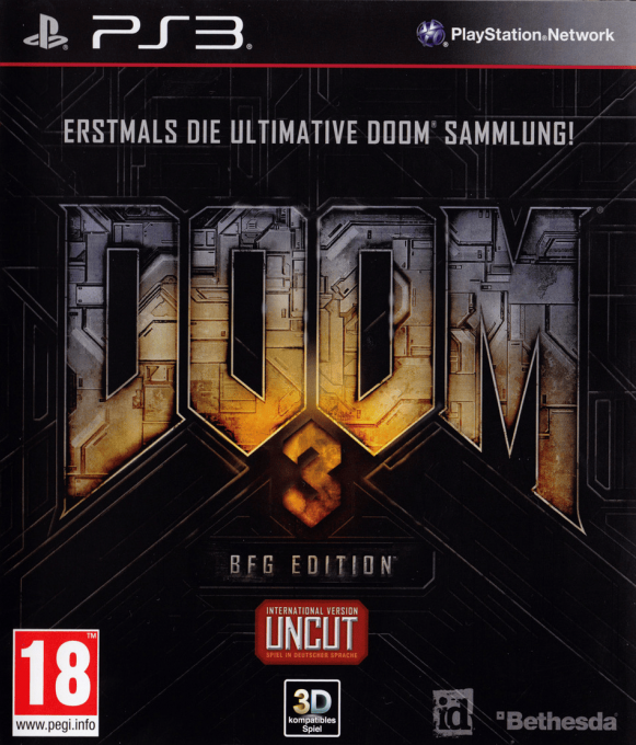 Doom 3 - BFG Edition — box-2D (DE)