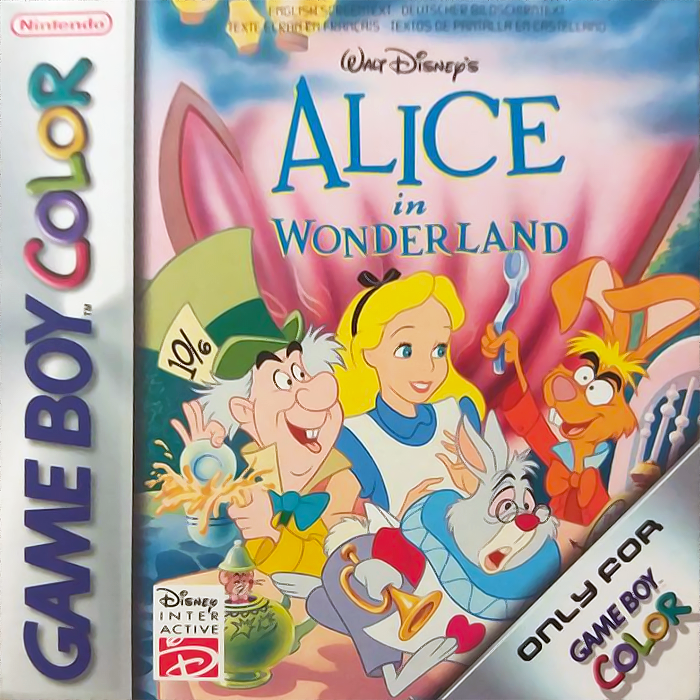 Alice in Wonderland — box-2D (EU)