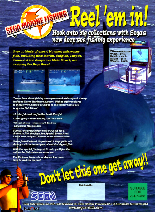 Sega Marine Fishing box art