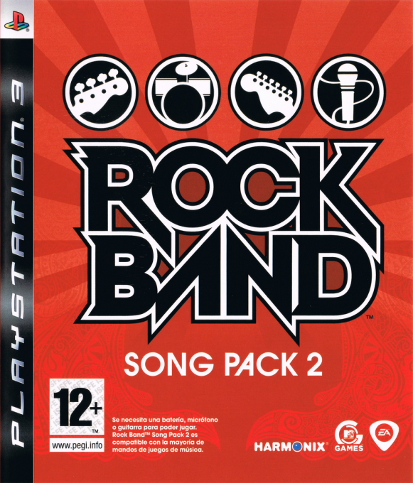 Rock Band - Song Pack 2 box art