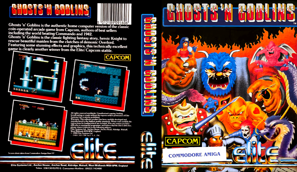 Ghosts'n Goblins — box-texture (EU)