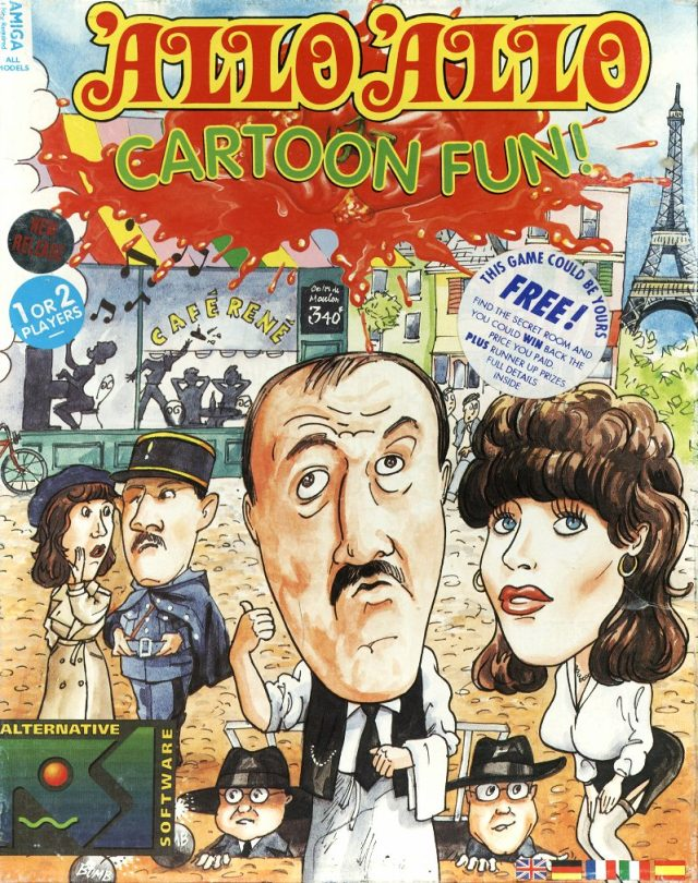 'Allo 'Allo - Cartoon Fun! box art