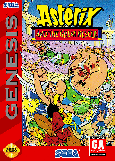 Astérix And The Great Rescue box art