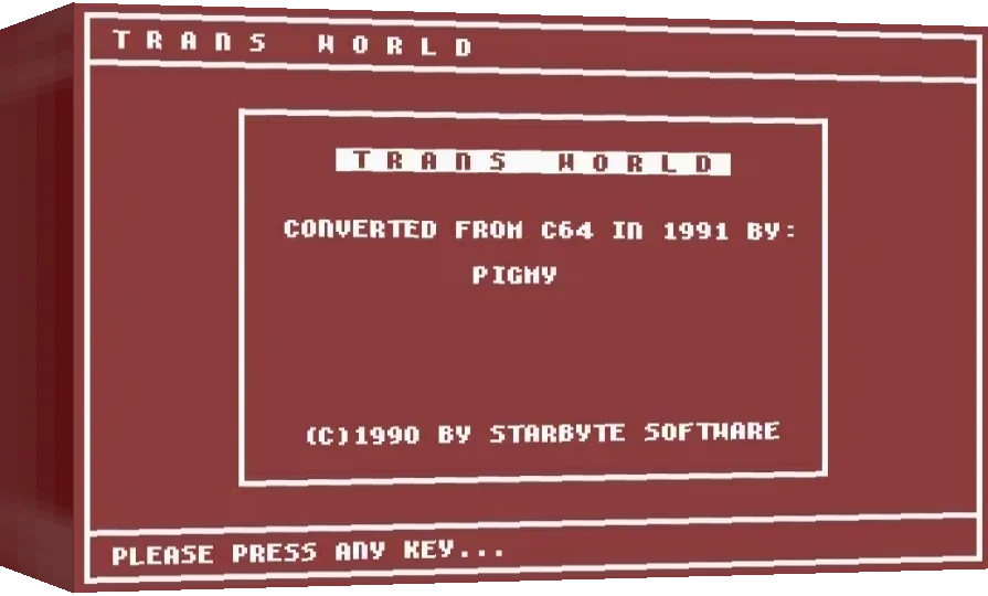 Trans World — box-3D (WOR)