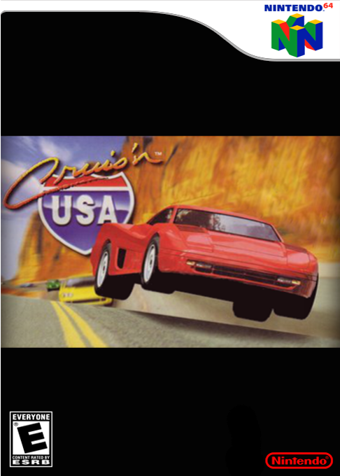 Cruis'n USA box art