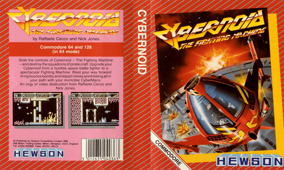 Cybernoid - The Fighting Machine — box-texture (EU)