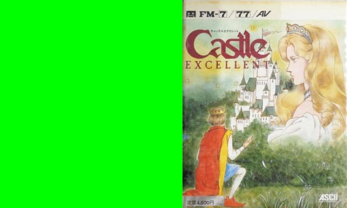The Castle And Castle Excellent — box-texture (JP)