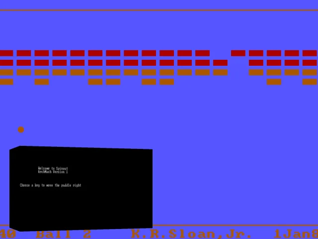 Spinout — mixrbv2 (WOR)