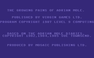 Growing Pains Of Adrian Mole, The — sstitle (WOR)