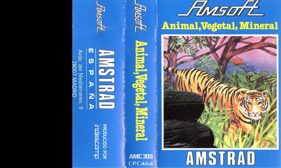 Animal, Vegetable, Mineral — box-texture (SP)