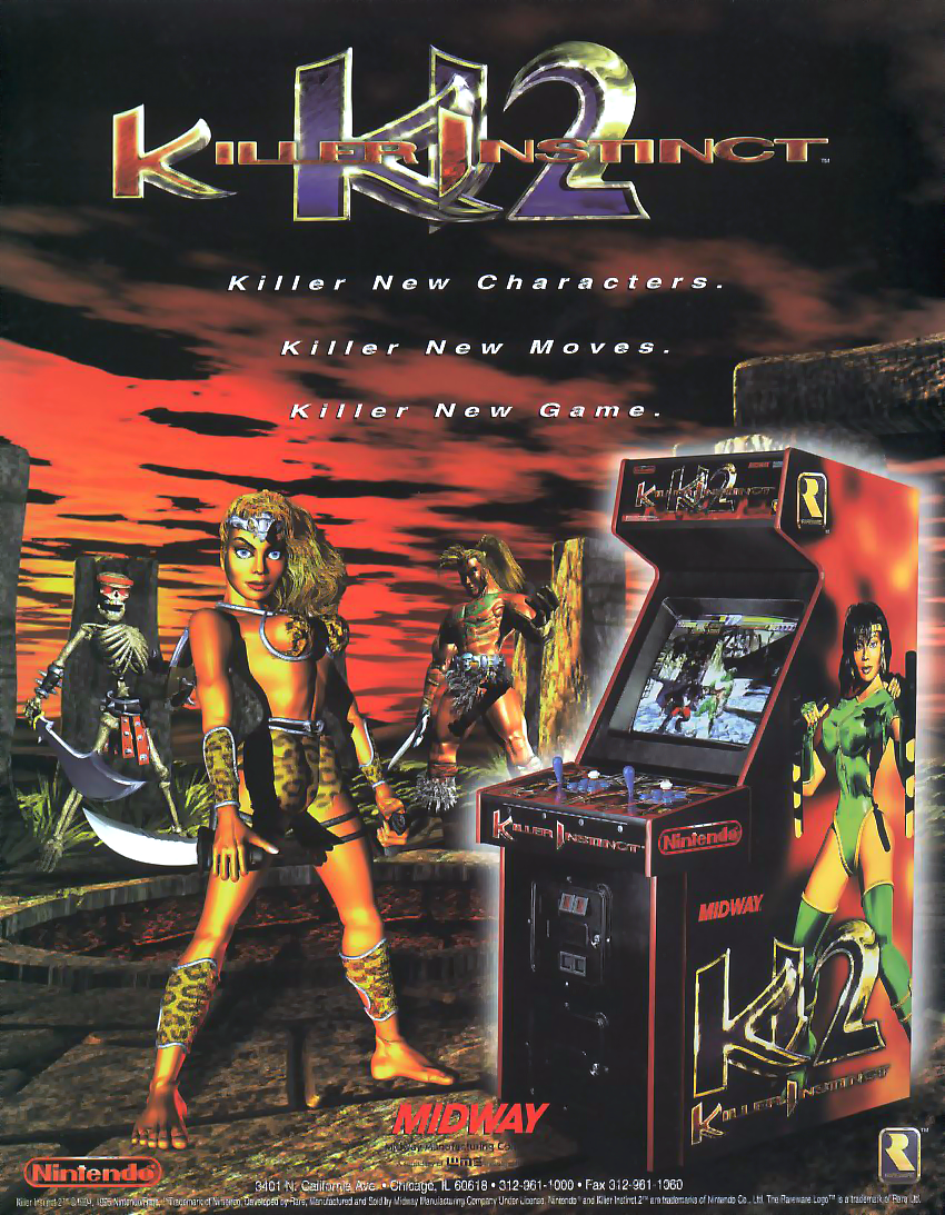 Killer Instinct 2 box art