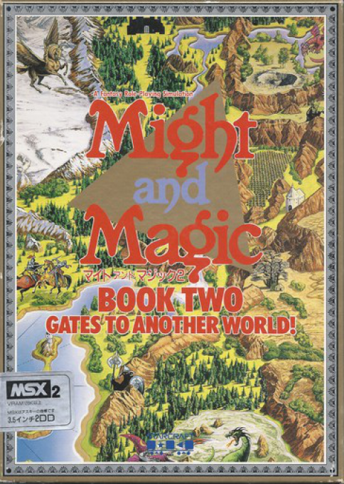 Might And Magic Book Two - Gates To Another World! box art