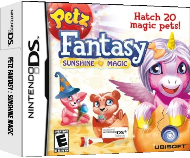 Petz Fantasy - Sunshine Magic — box-3D (US)