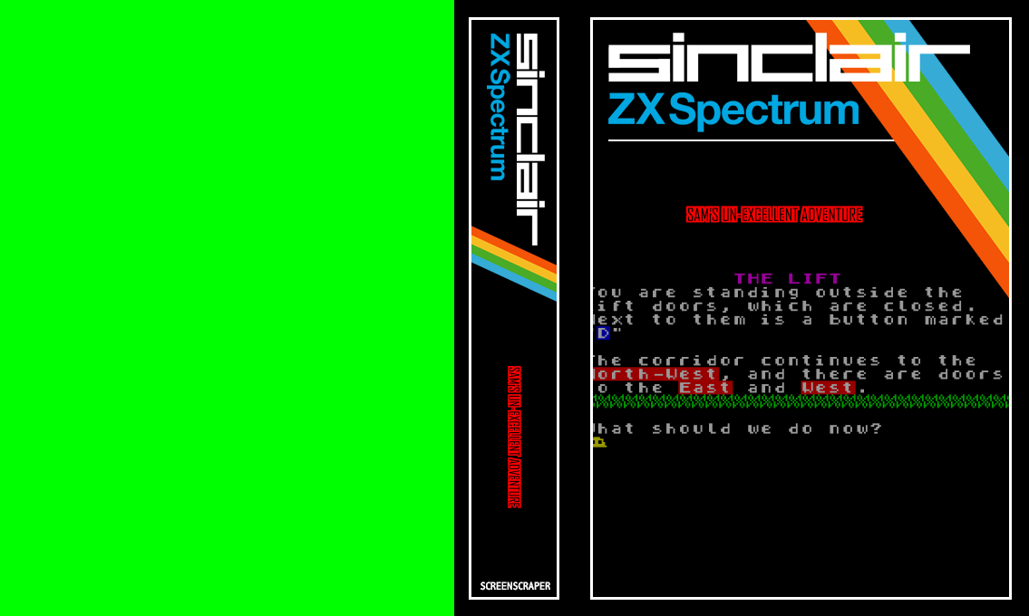 Sam's Un-Excellent Adventure — box-texture (SS)