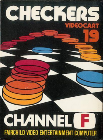 Videocart-19 - Checkers box art
