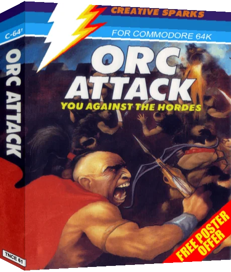 Orc Attack — box-3D (EU)