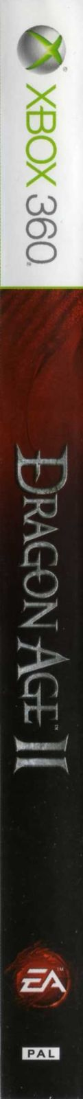 Dragon Age II — box-2D-side (EU)