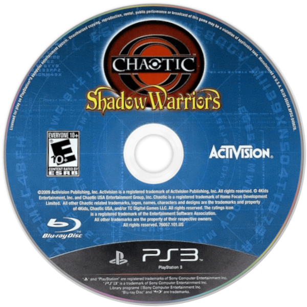 Chaotic - Shadow Warriors — support-texture (US)