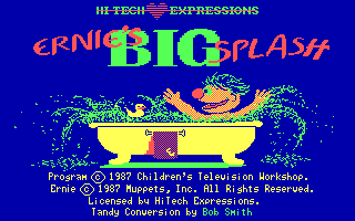 Ernie's Big Splash — sstitle (US)