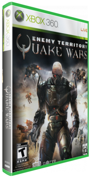 Enemy Territory - Quake Wars — box-3D (US)