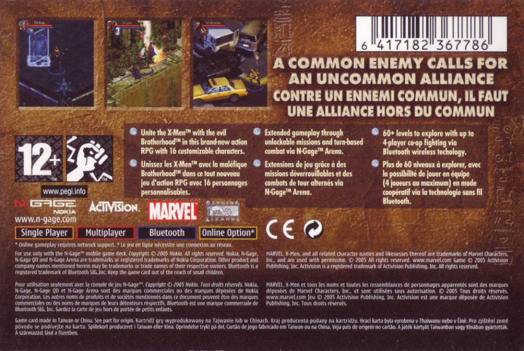 X-Men Legends 2 - Rise of Apocalypse — box-2D-back (EU)