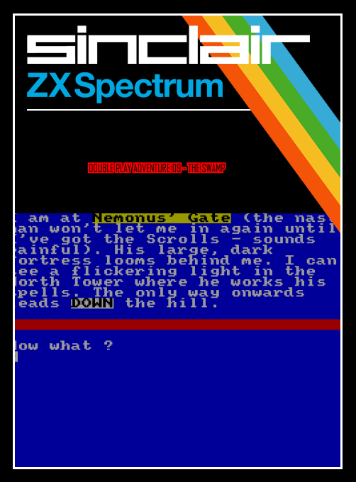 Double Play Adventure 09 - The Swamp box art