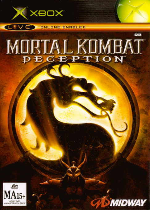 Mortal Kombat - Deception — box-2D (AU)