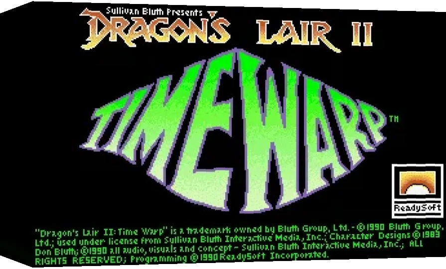 Dragon's Lair 2 - Time Warp — box-3D (WOR)