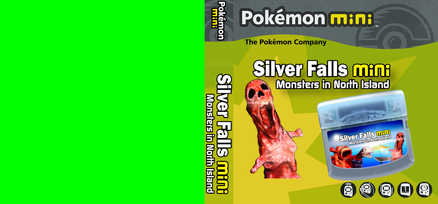 Silver Falls - Monsters In North Island — box-texture (WOR)