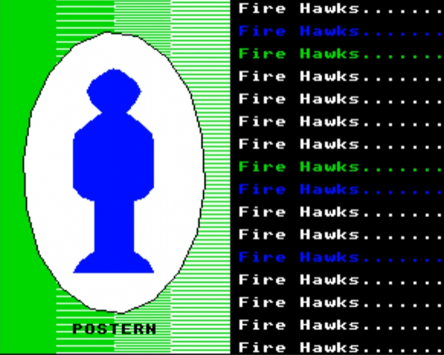 Fire Hawks — sstitle (WOR)