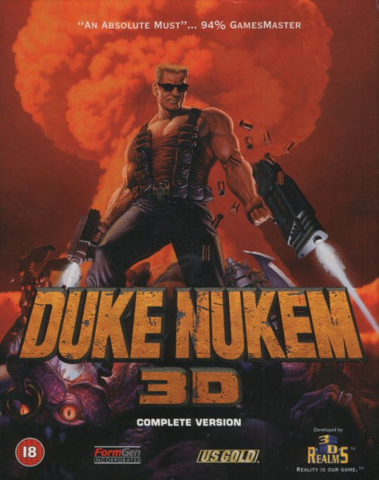 Duke Nukem 3D — box-2D (EU)