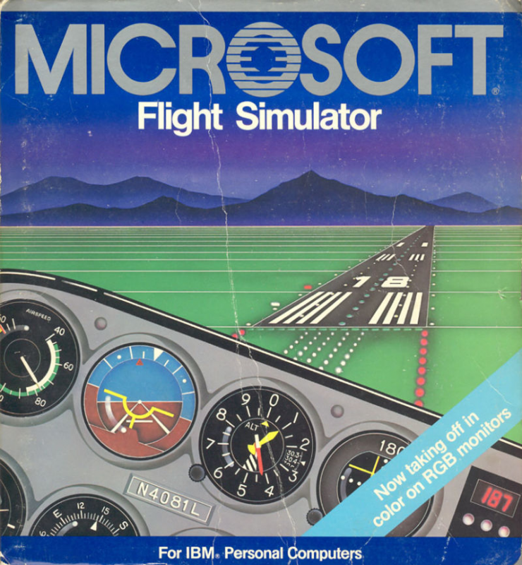Microsoft Flight Simulator 2.0 box art