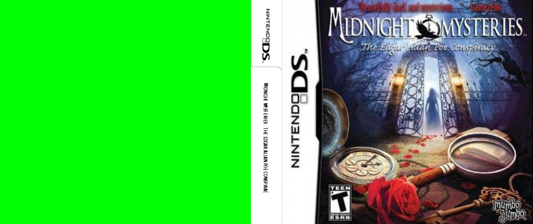 Midnight Mysteries - The Edgar Allan Poe Conspiracy — box-texture (US)