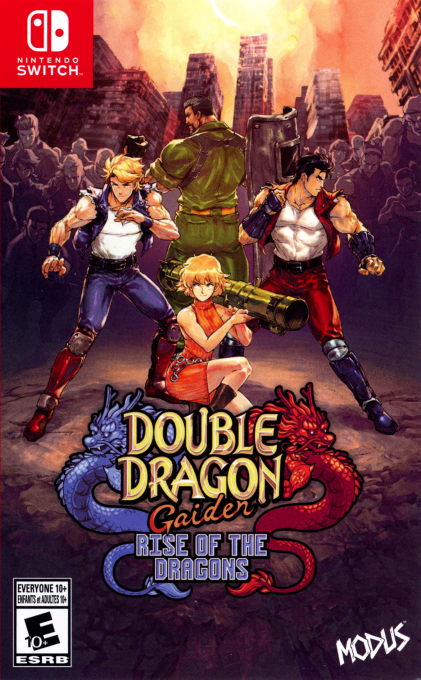 Double Dragon Gaiden - Rise of the Dragons box art