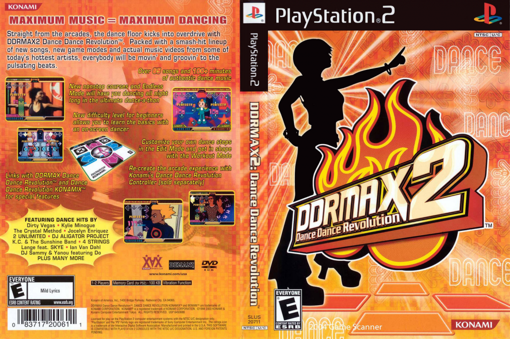 DDRMAX2 - Dance Dance Revolution 7th MIX — box-texture (US)