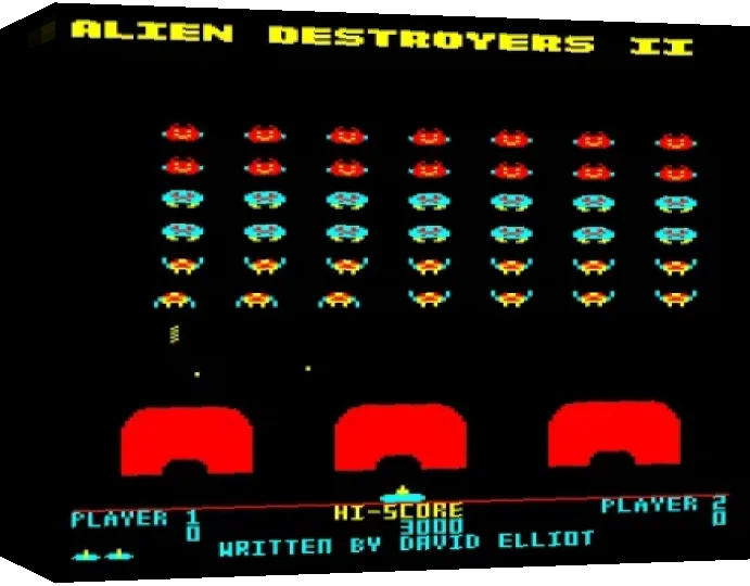 Alien Destroyers II — box-3D (WOR)