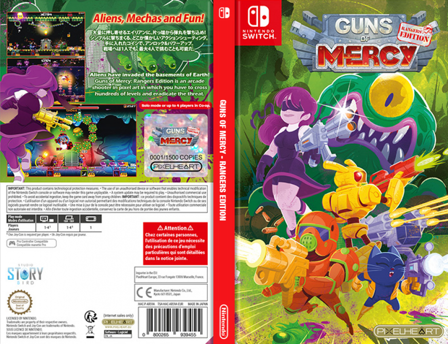 Guns of Mercy - Rangers Edition — box-texture (JP)