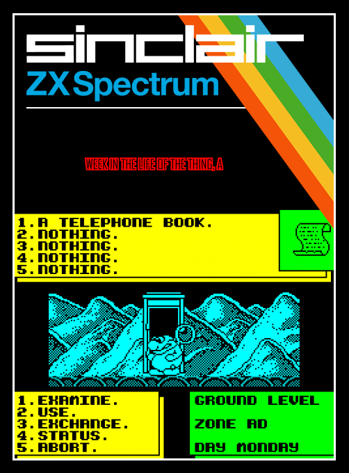 A Week in the Life of the Thing! box art